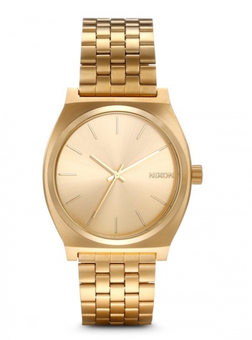 NIXON Time Teller, Herrenuhr, gold