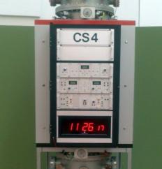 Bildausschnitt der CS4 Atomuhr