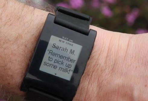 Pebble Armbanduhr